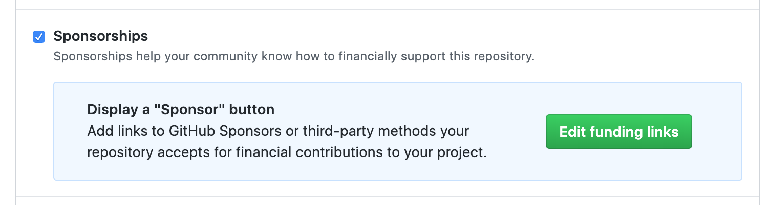 Check the “Sponsorships” option in the Settings page.