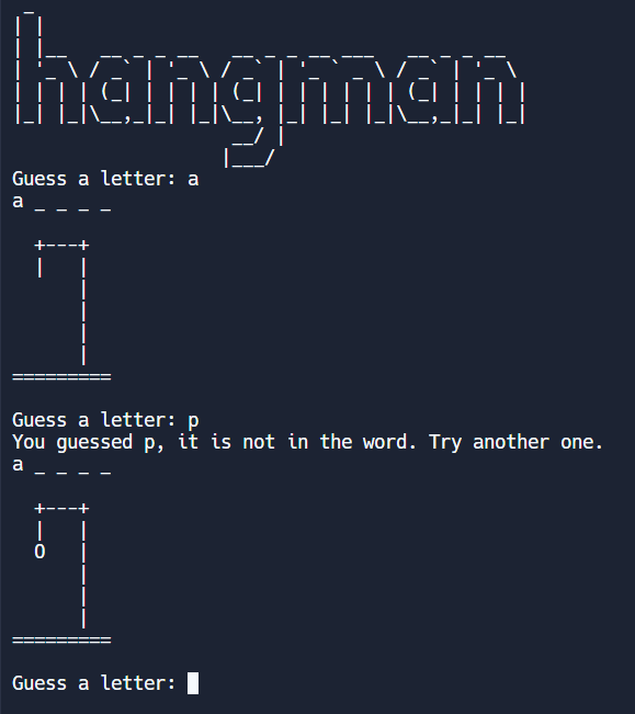 GitHub - rah757/python-hangman_game: Hangman game made using python