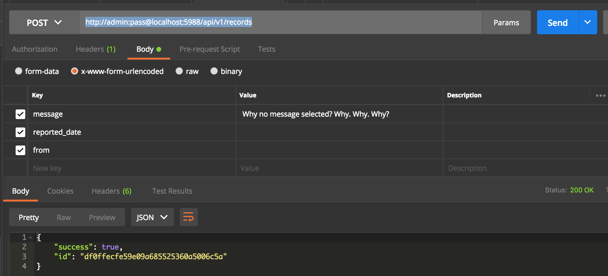 Message sent with 'from' field empty not opening in the UI · Issue ...