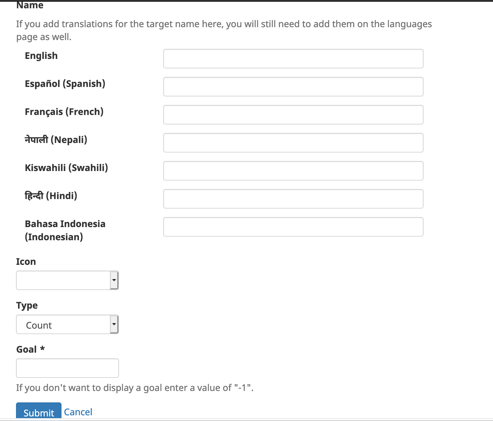Update text on admin app Targets page · Issue #5389 · medic/cht-core ...