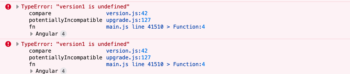 Console errors on upgrade page · Issue #6212 · medic/cht-core · GitHub