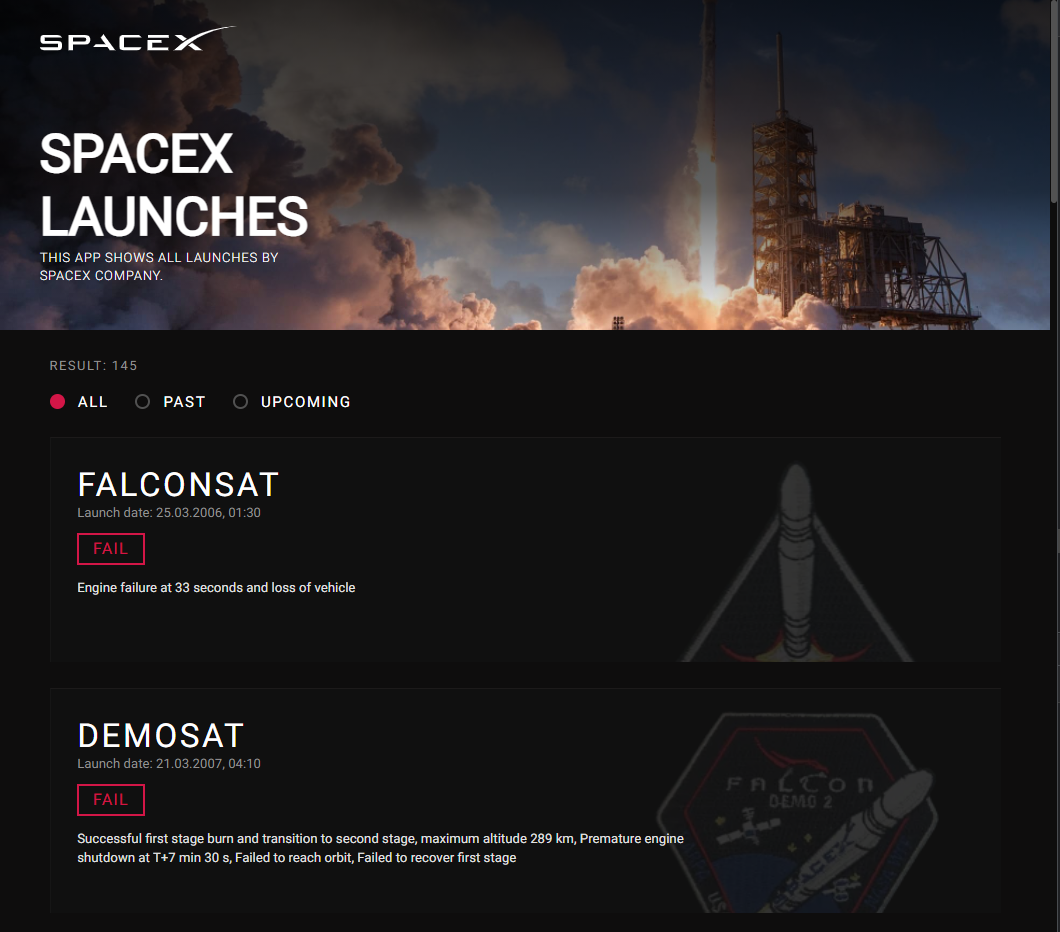 GitHub - katkopikat/SpaceX-launches: This is an application that shows ...