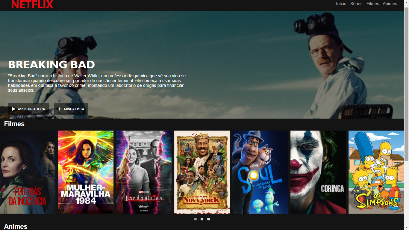 GitHub - Kijibr/netflix: Projeto criado para recriar a interface da ...