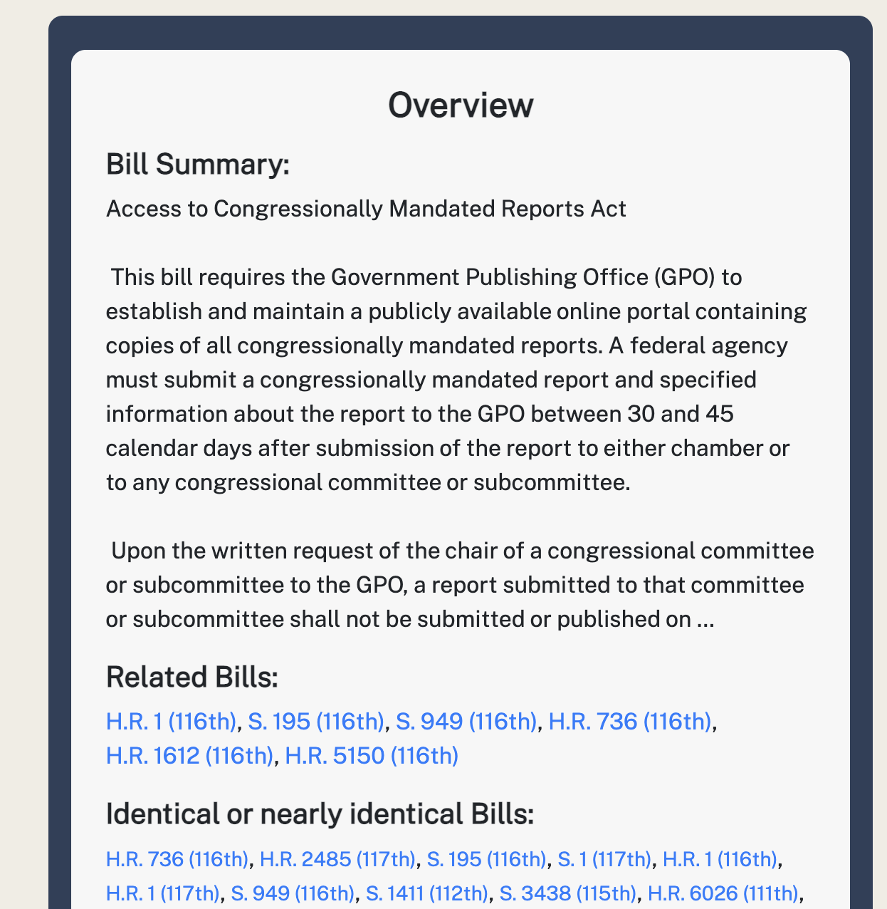 Bill Summary not expanding to show full summary · Issue #447 ...