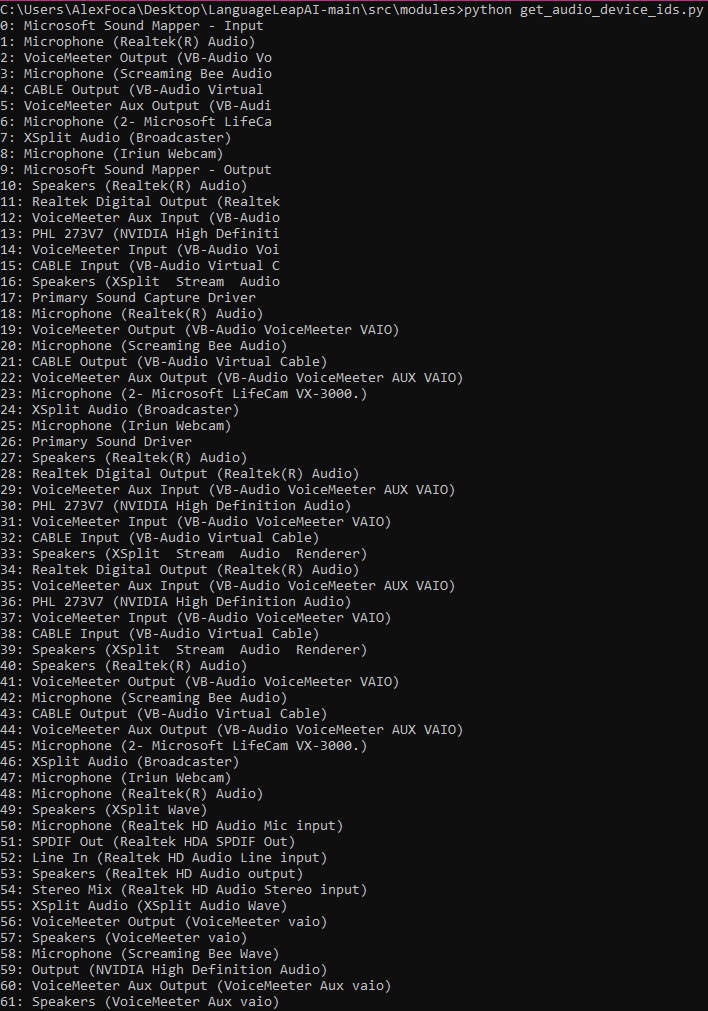 can't run the python programs · Issue #42 · SociallyIneptWeeb ...