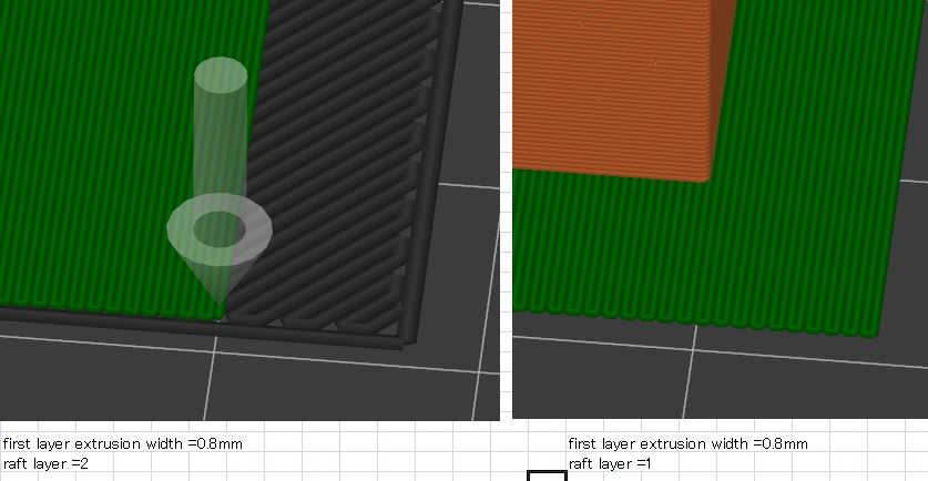 2.4beta1: Bug in first layer extrusion width when using rafts · Issue ...