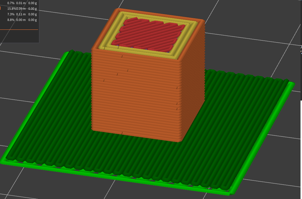Height of the first layer of the print object when using rafts. · Issue ...