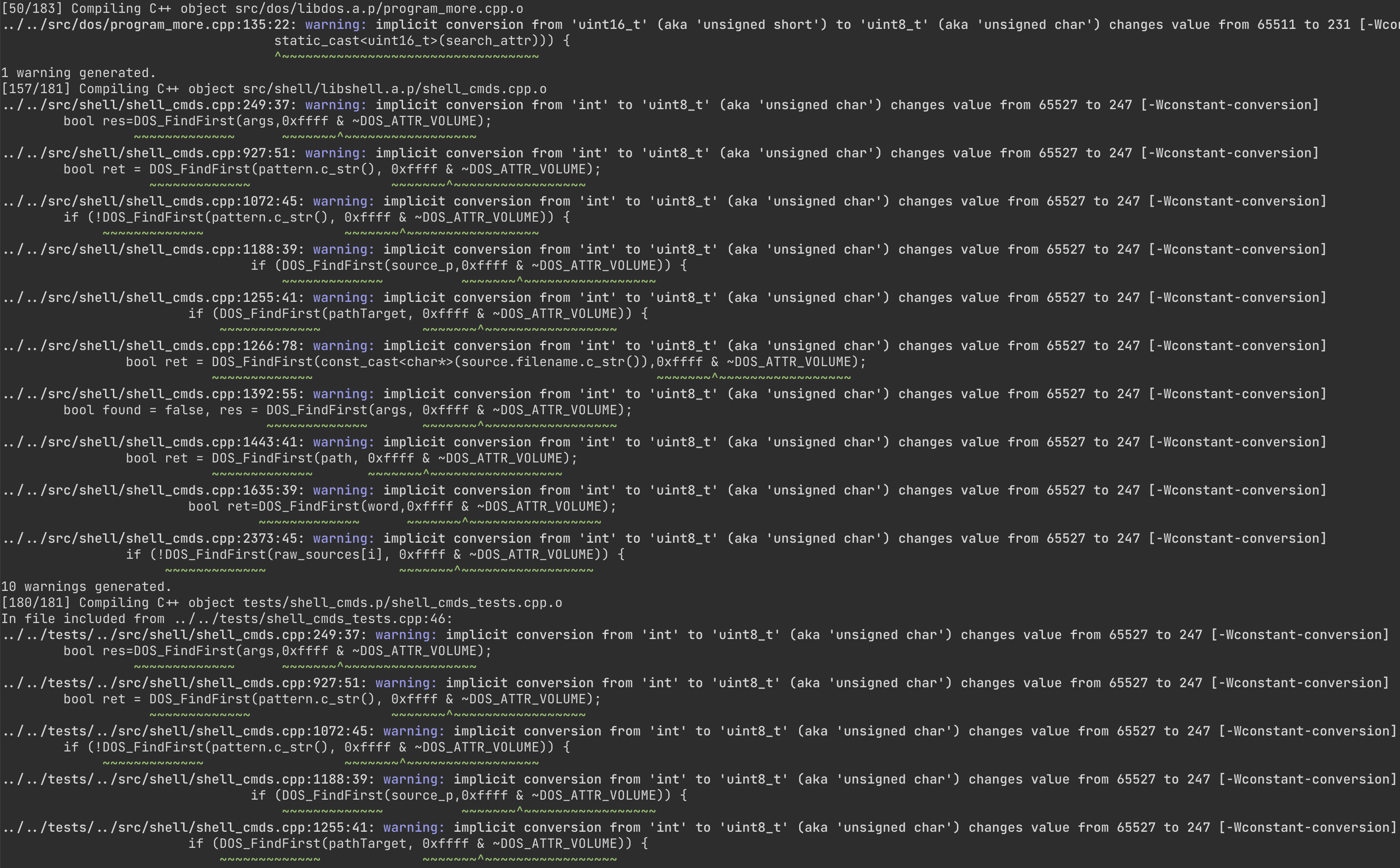 Refactor DOS file attributes to use FatAttributeFlags · Issue #2663 ...