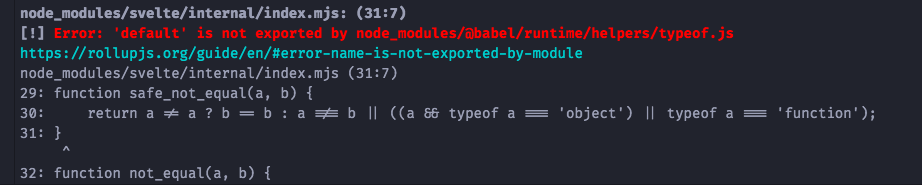 Trying to transform with babel but keep getting an error on compiling ...
