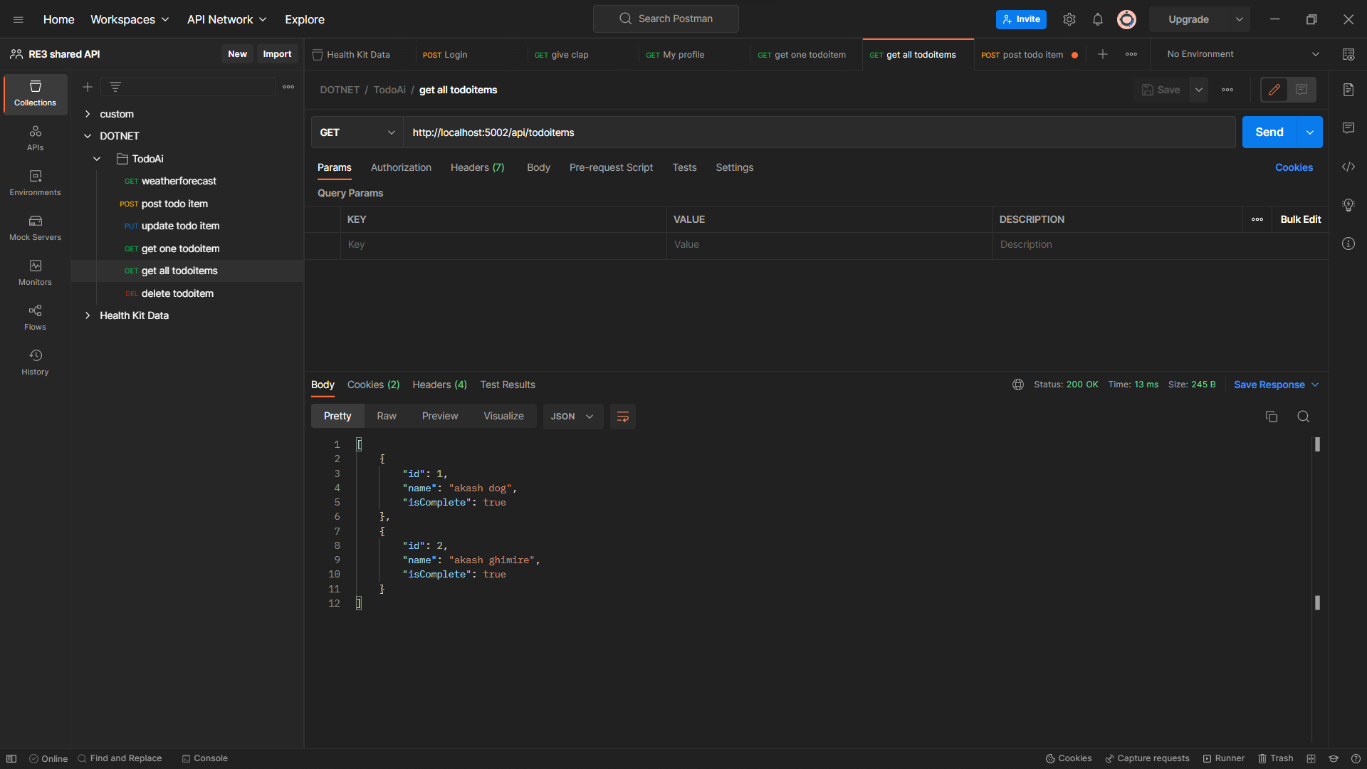 GitHub - kiranbishwo/todoapi_dotnet