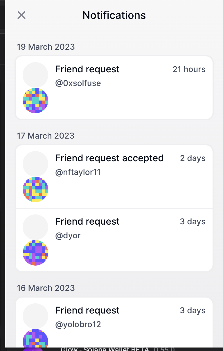 Notifications icons not showing correctly · Issue 3416 · coralxyz