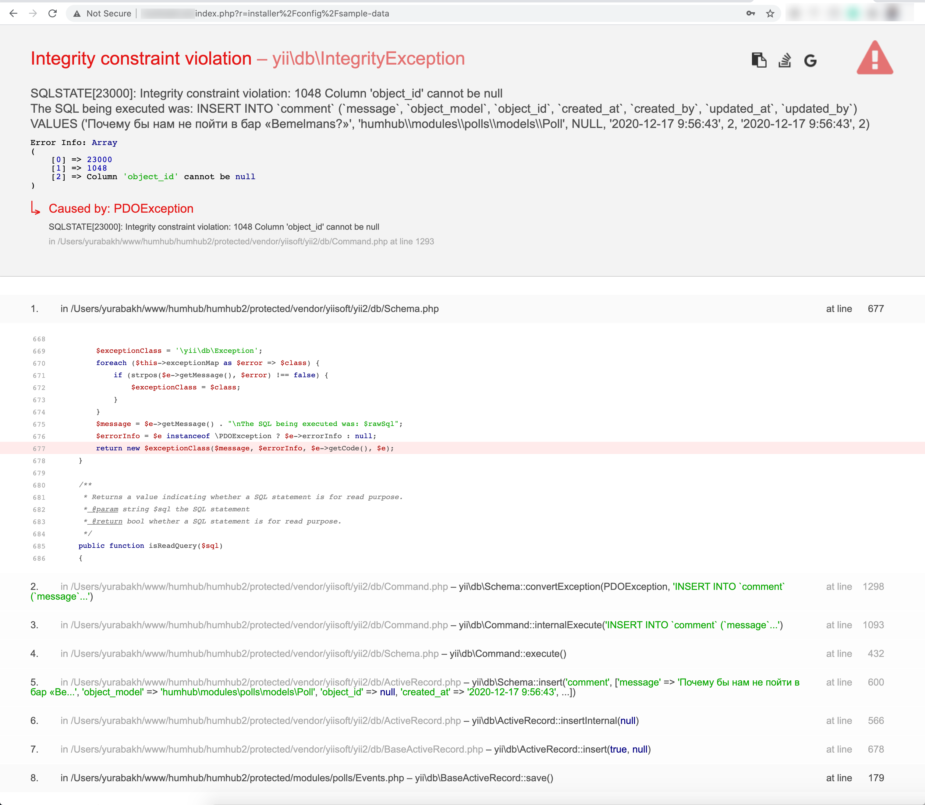 Unknown property: humhub\modules\user\models\Group::notify_users ...
