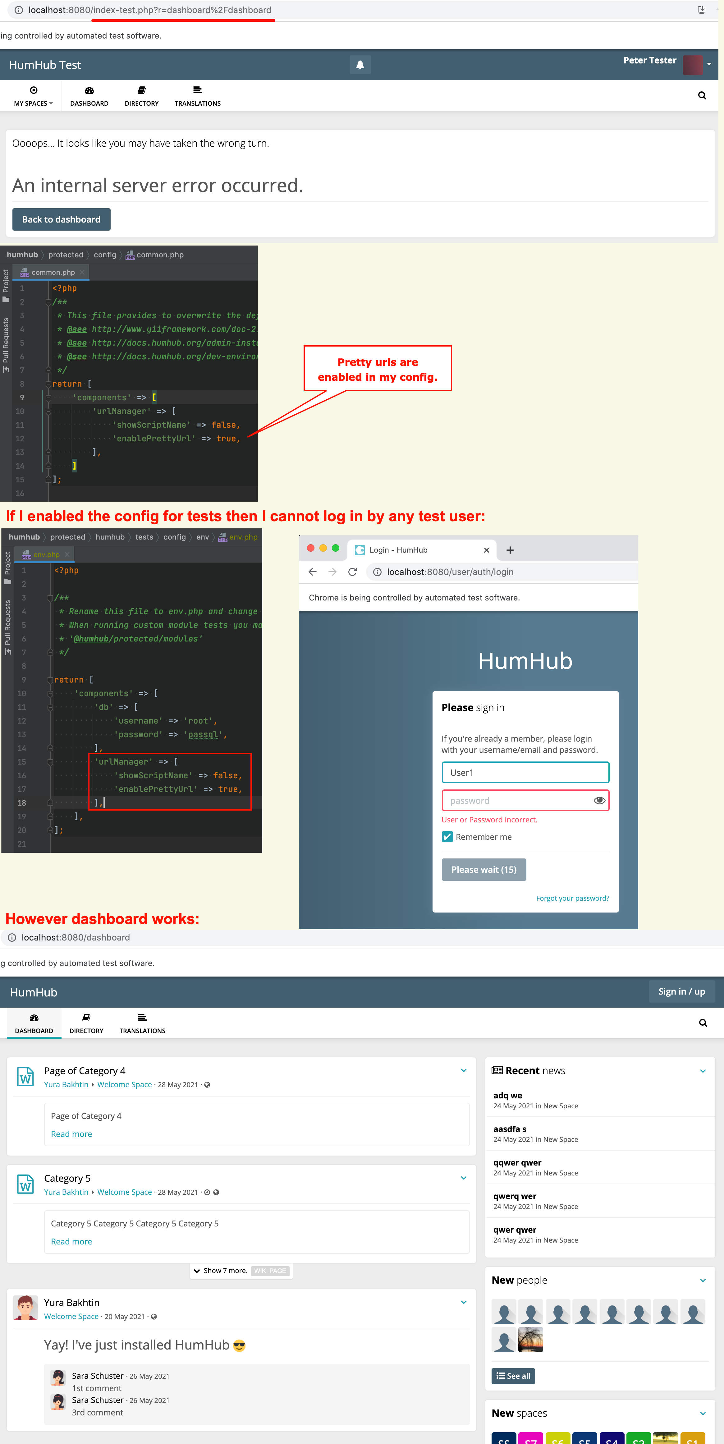 Fix tests · Issue #183 · humhub/custom-pages · GitHub
