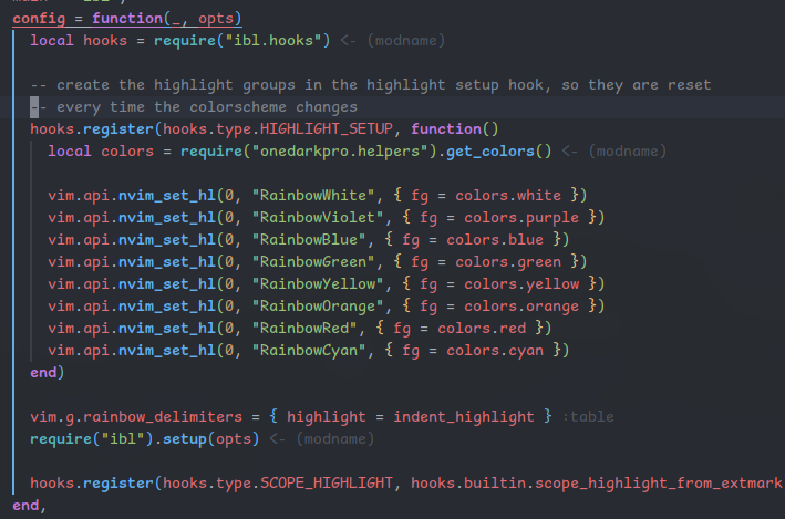 Scope underline highlight is different from the char highlight. · Issue ...