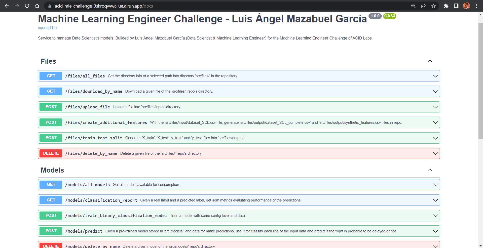 GitHub - lamazabuelg/acid-mle-challenge: ACID Machine Learning Engineer ...