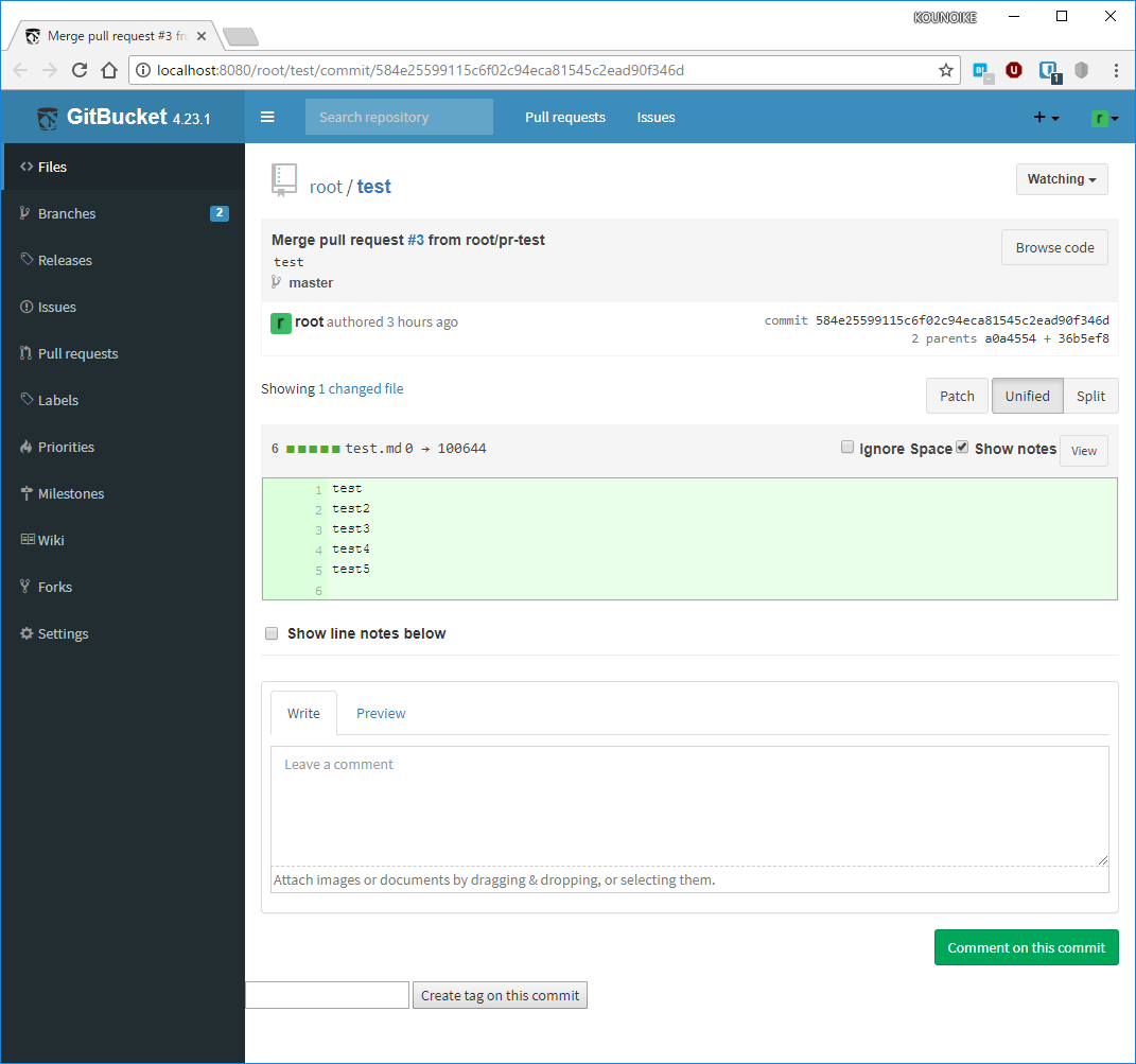 tag a commit from gitbucket · Issue 1265 · gitbucket/gitbucket · GitHub