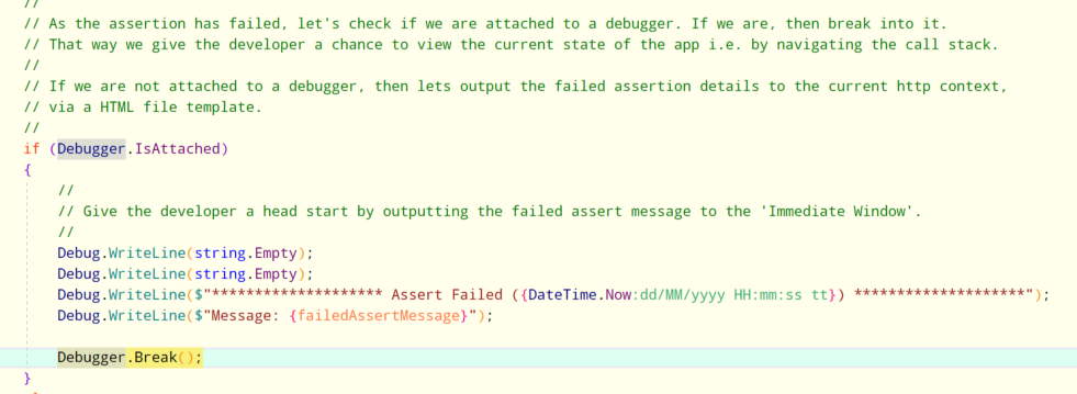 GitHub - MrClyfar/WebAssert: Simple assert class to be used with ASP ...