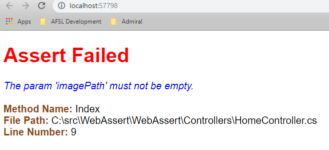 GitHub - MrClyfar/WebAssert: Simple assert class to be used with ASP ...