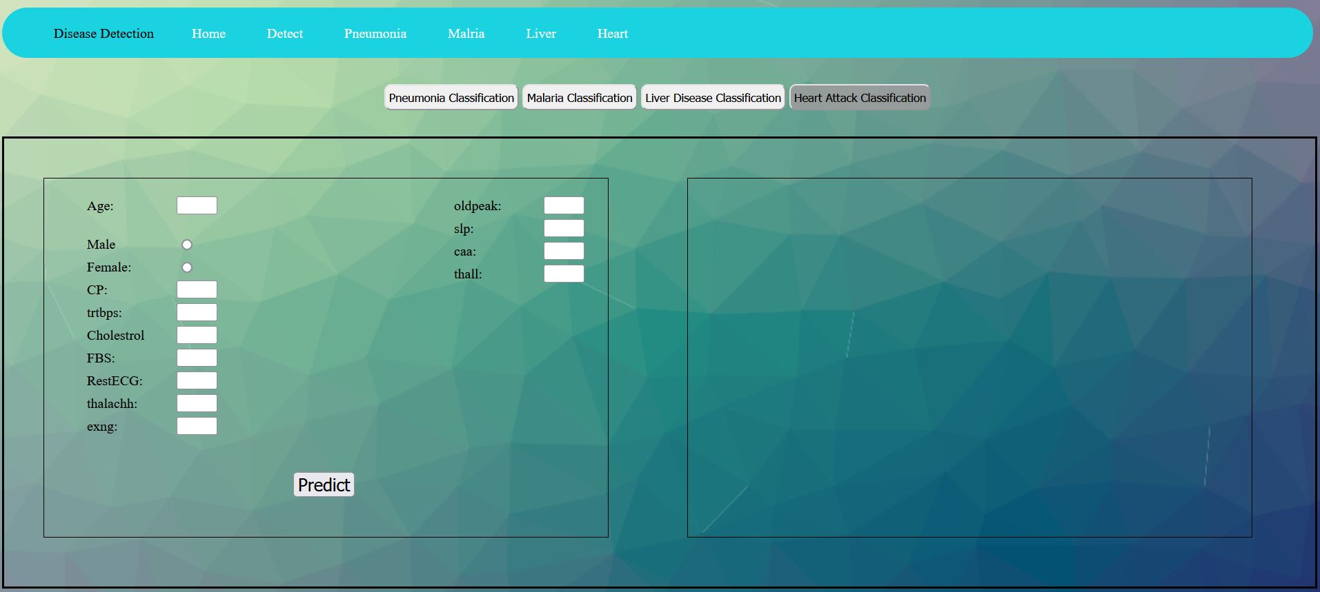 GitHub - Ashish-C01/Disease_Classifier_System: Web application to ...