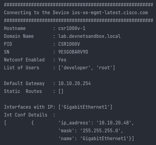 Show_run_parsing