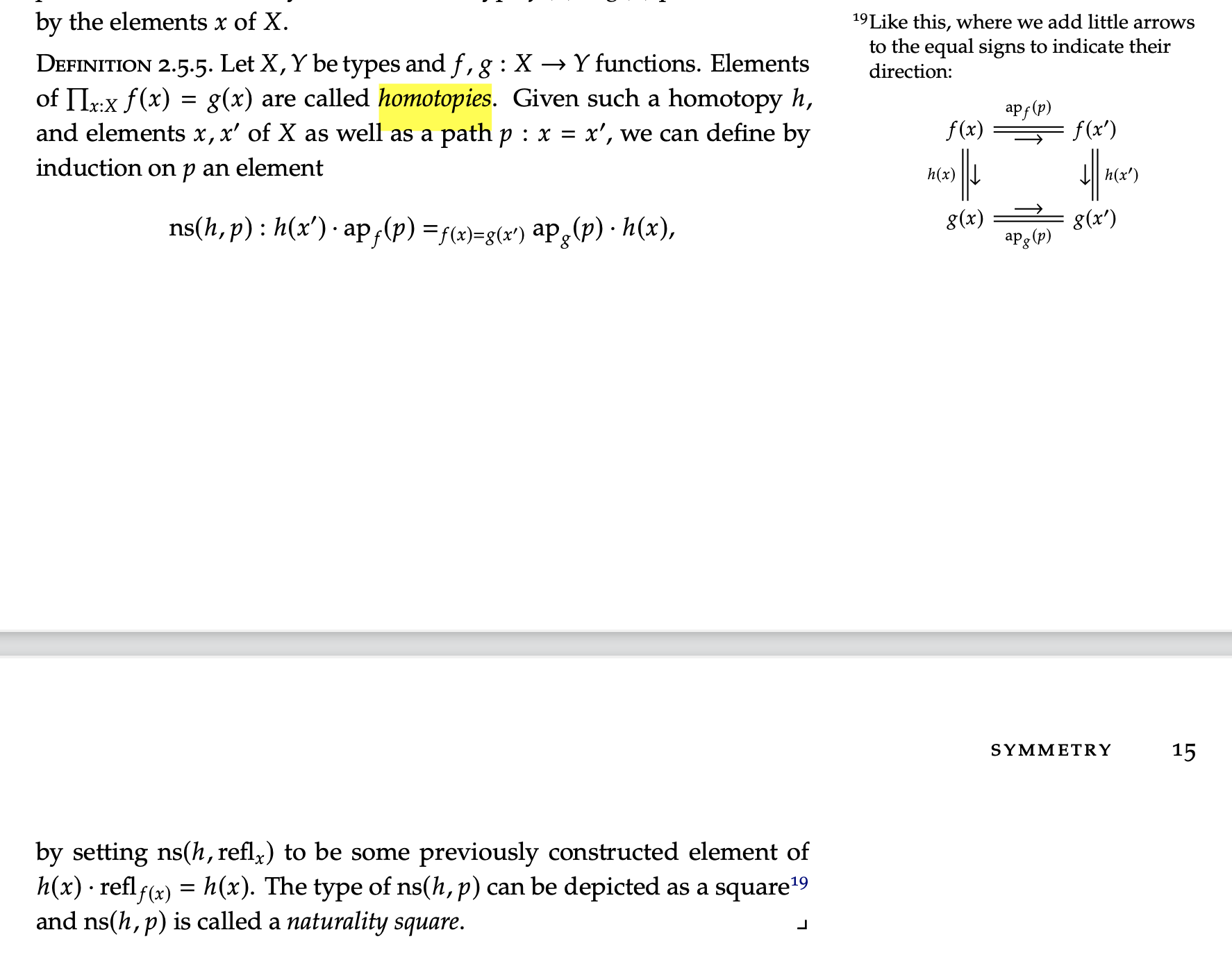 Homotopies Issue 97 Unimath Symmetrybook Github