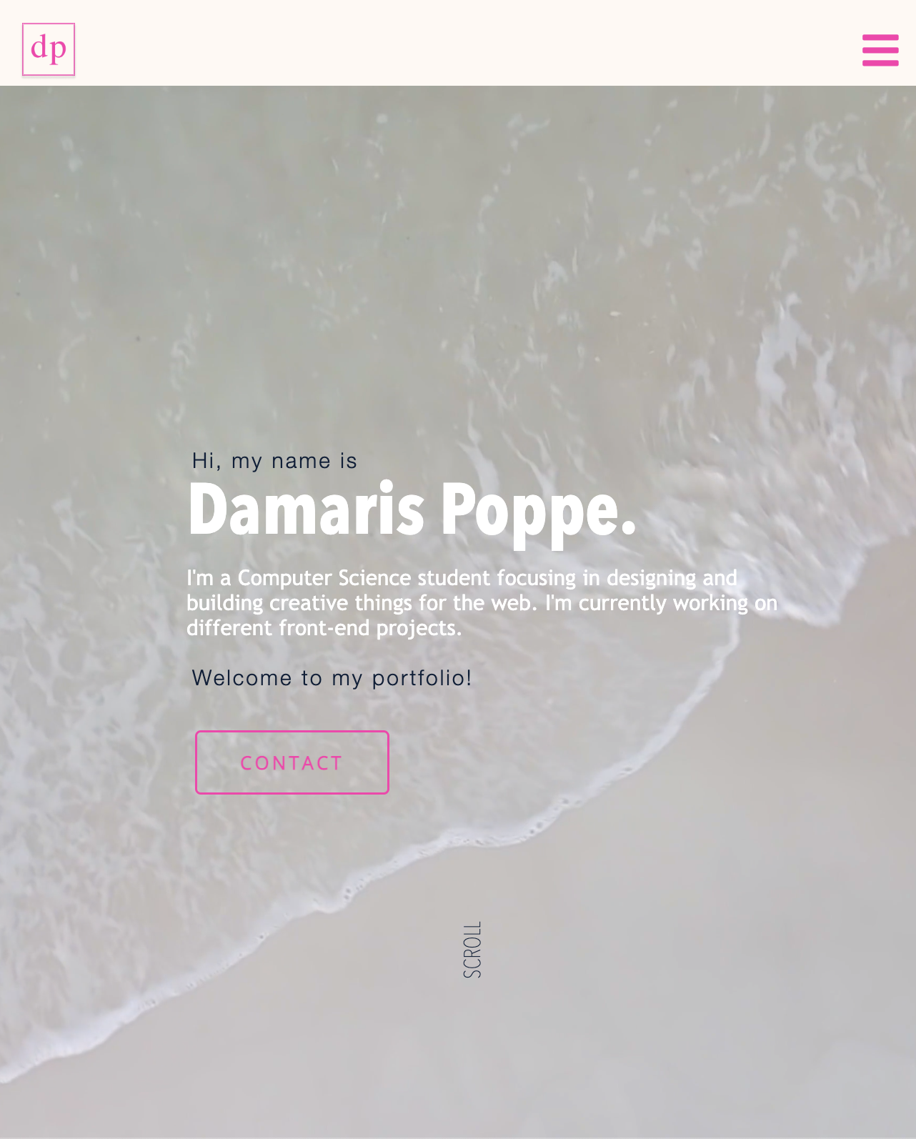 GitHub - dpoppe7/My-React-Website-v1: Source code for my personal ...