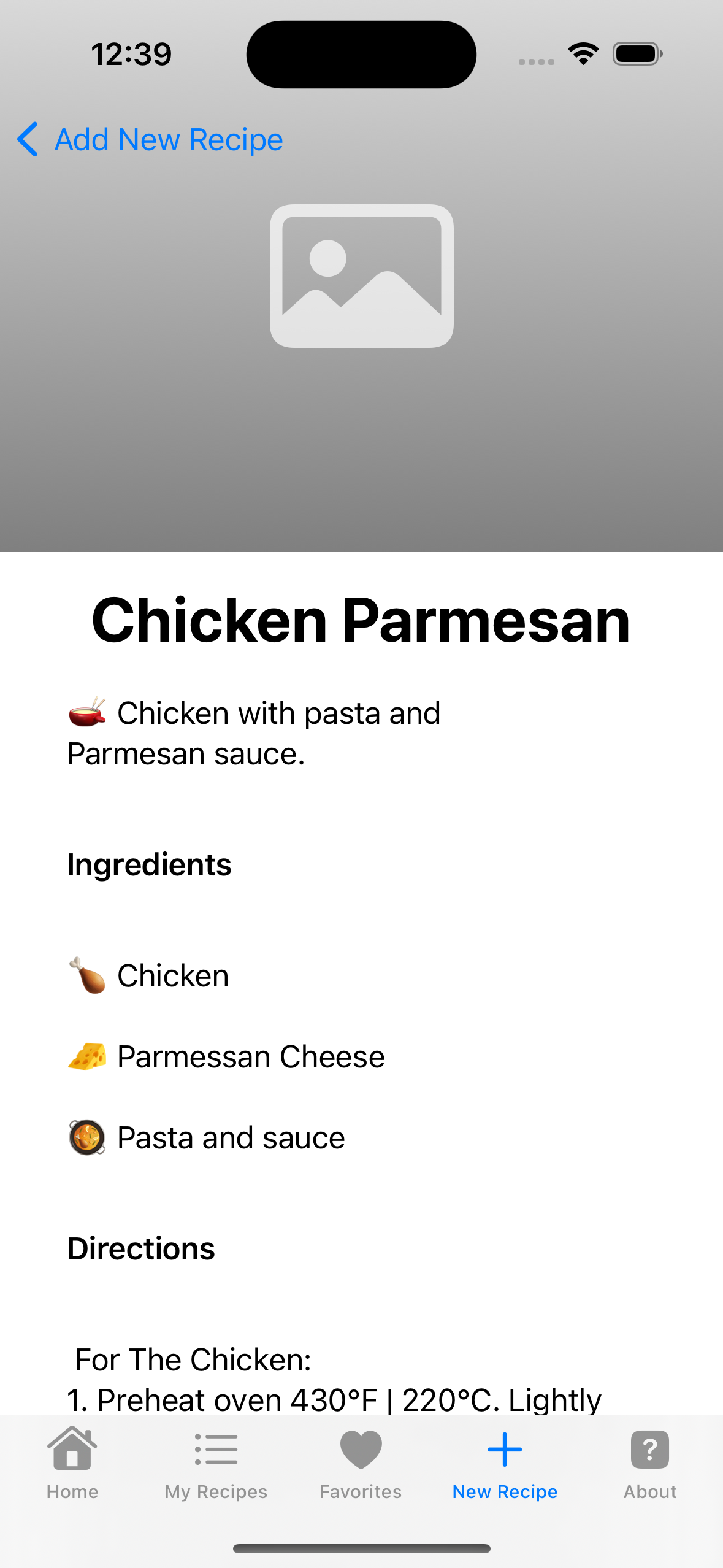 GitHub dpoppe7/SavorySweet 🍱 A basic Food Recipes App using Swift