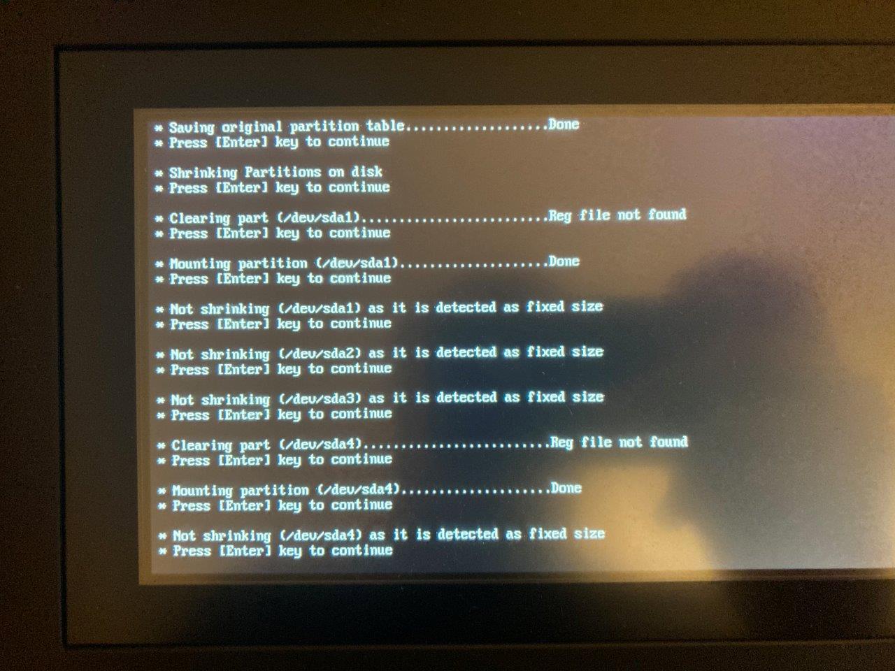 User_f4befb52ページ Disk resizing issue · Issue #418 · FOGProject/fogproject