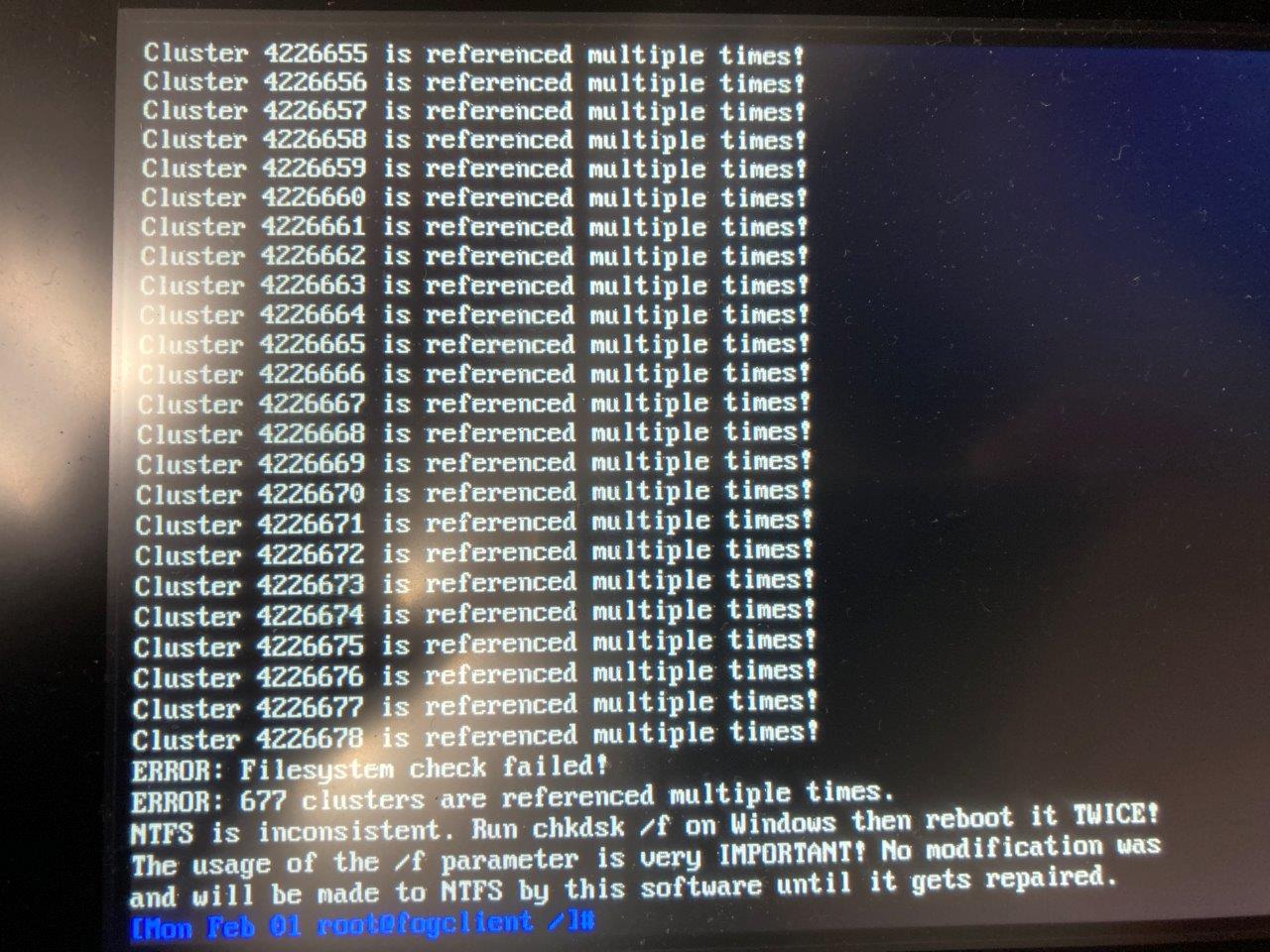 Disk resizing issue · Issue 418 · FOGProject/fogproject · GitHub