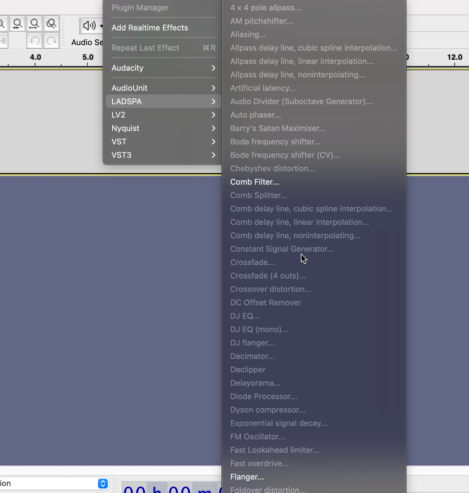 Effect dialog accessed from main Effects menu always modal and ...