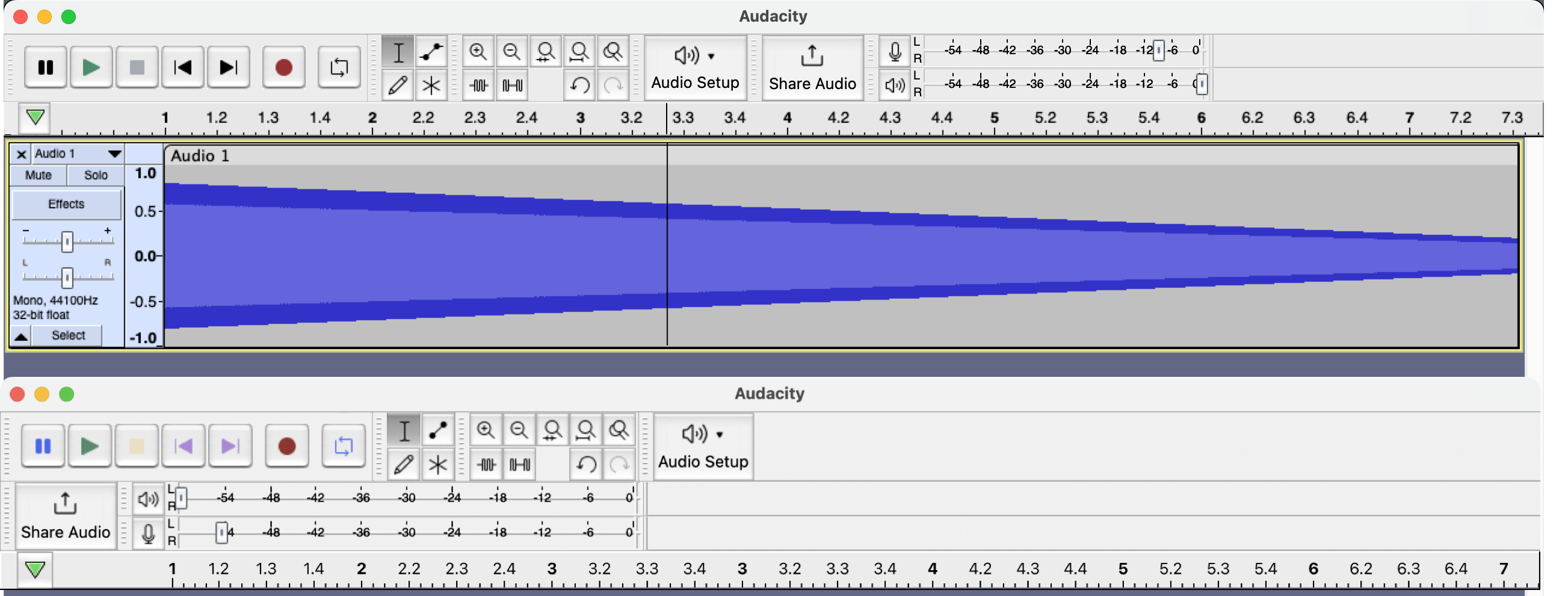Beats & bars ruler zoom level inaccuracies · Issue 4412 · audacity