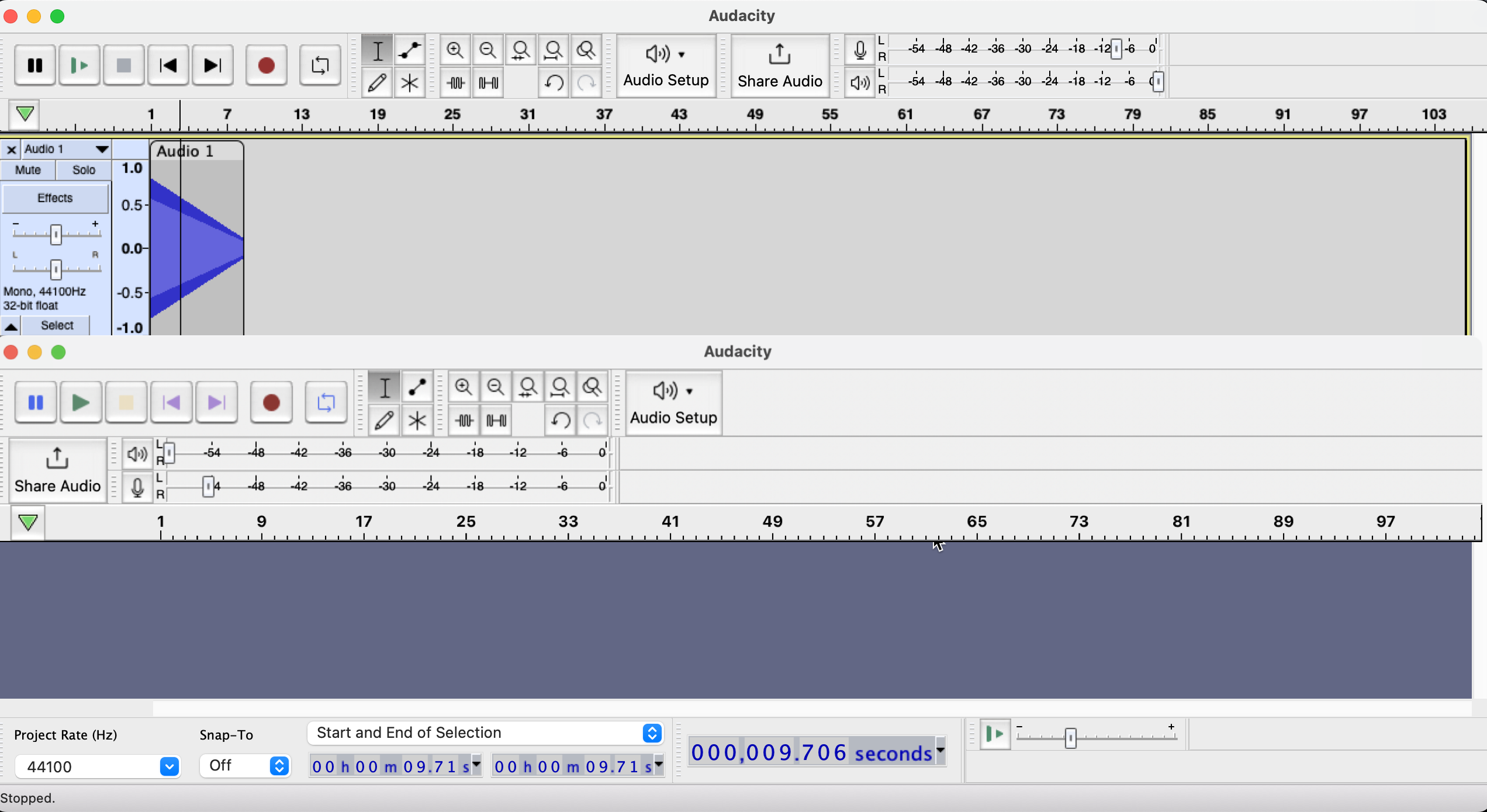 Beats & bars ruler zoom level inaccuracies · Issue 4412 · audacity