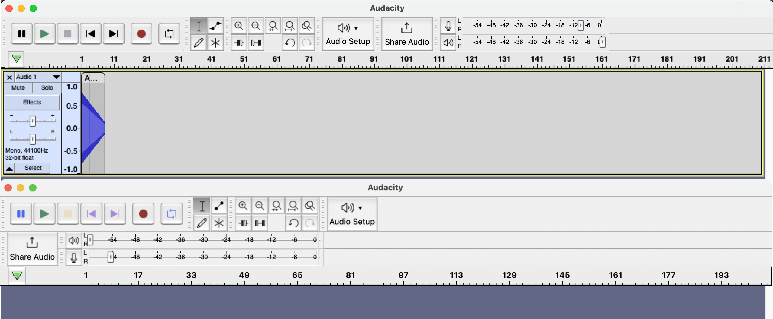 Beats & bars ruler zoom level inaccuracies · Issue 4412 · audacity