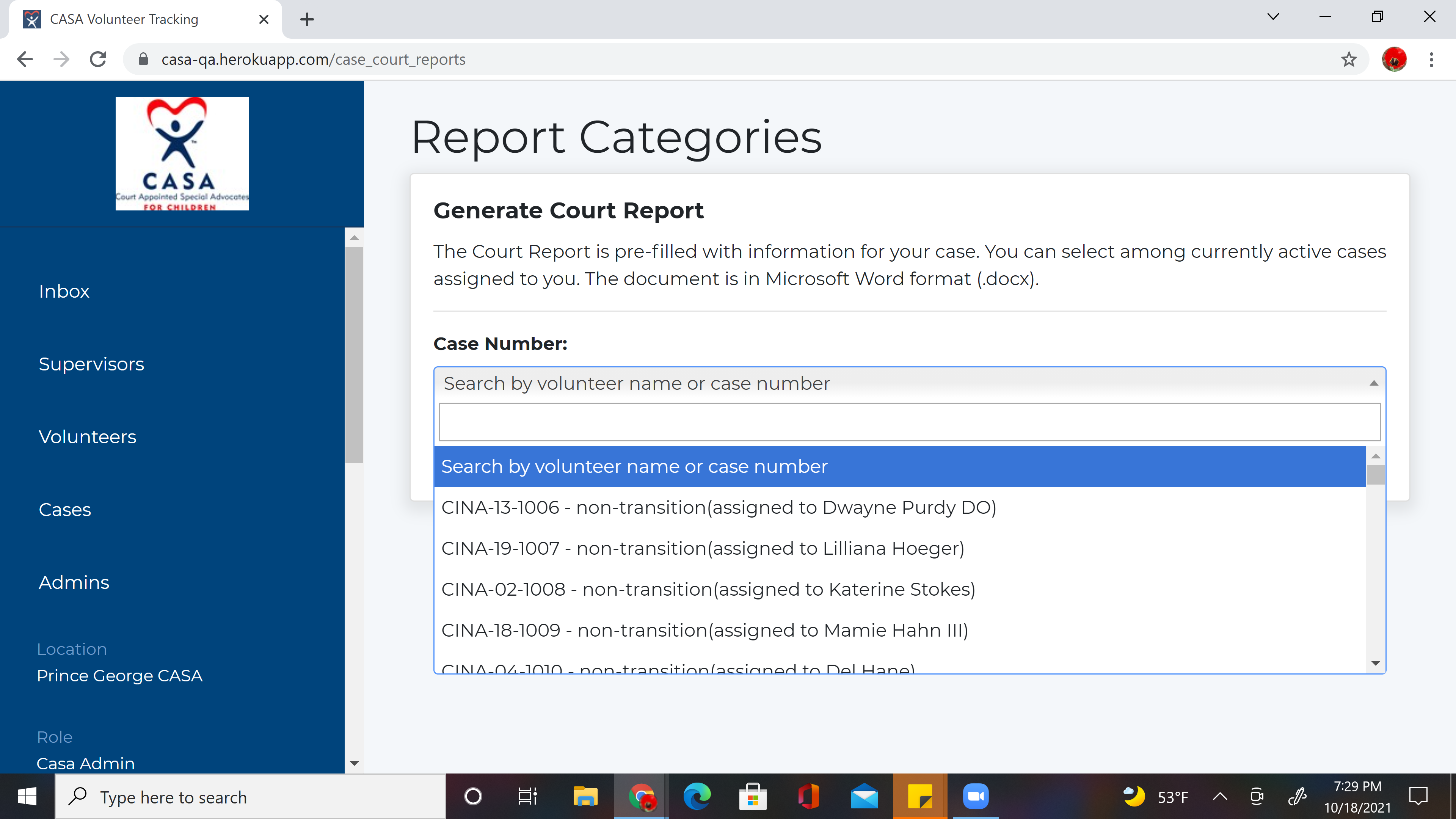 Transition Aged Incorrectly Labelled