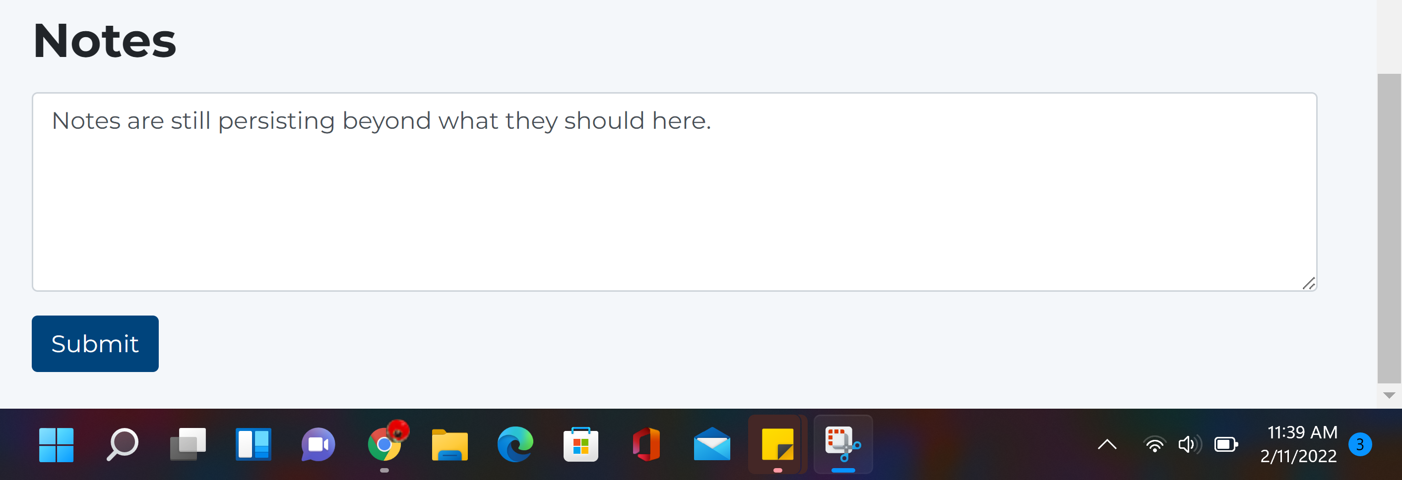 Persisting Past Save