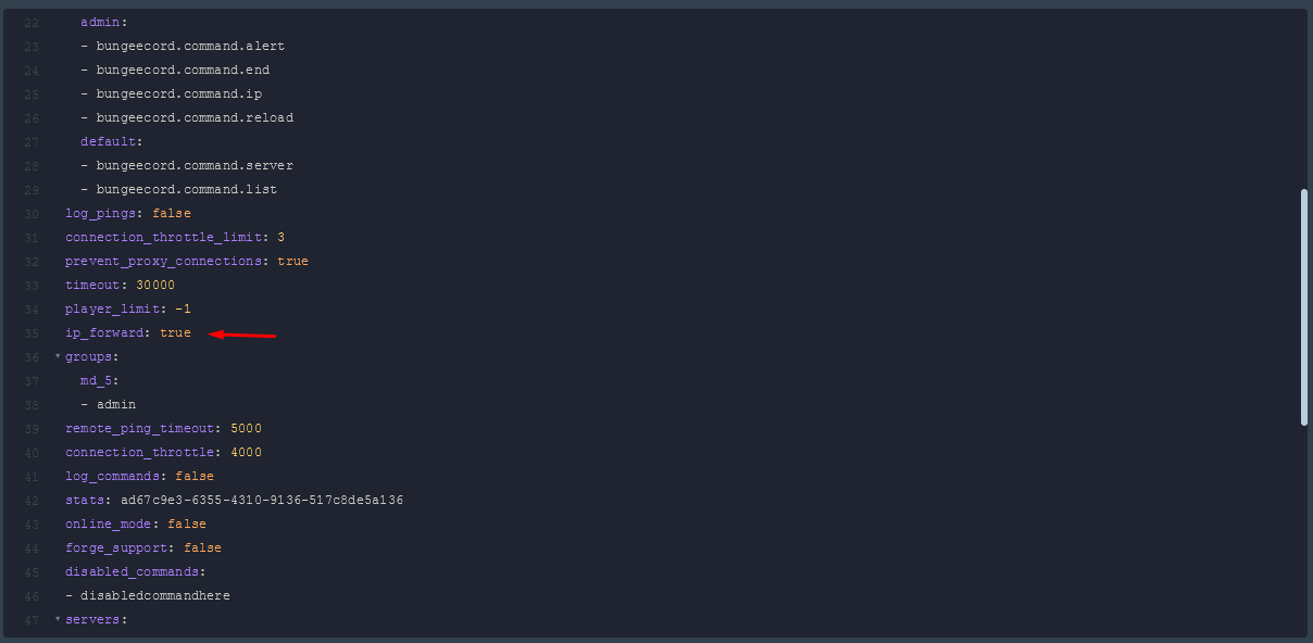 Bug IP Forwarding · Issue 3124 · SpigotMC/BungeeCord · GitHub