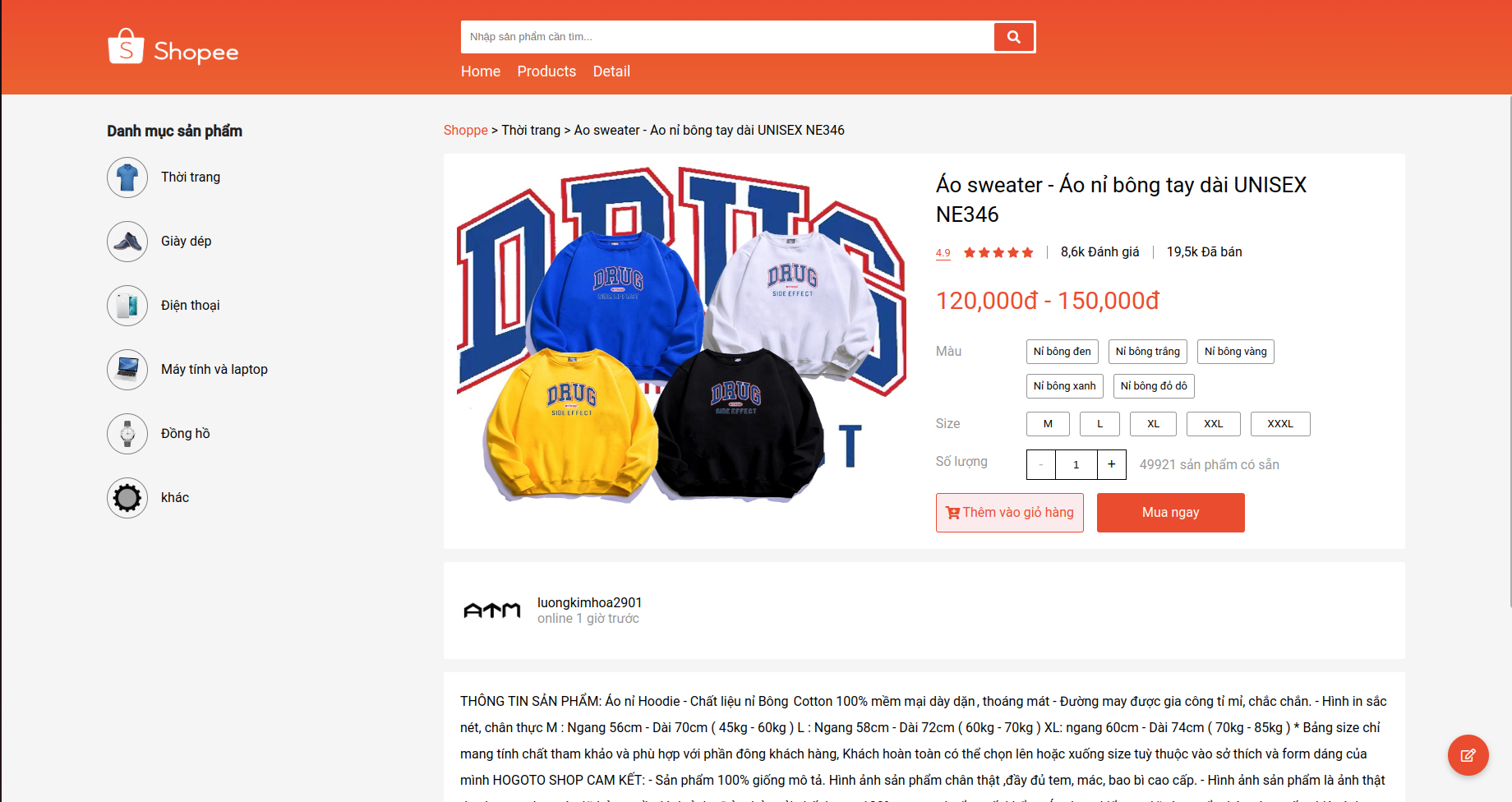 GitHub - trung3ky/web-shopee-reactjs image.