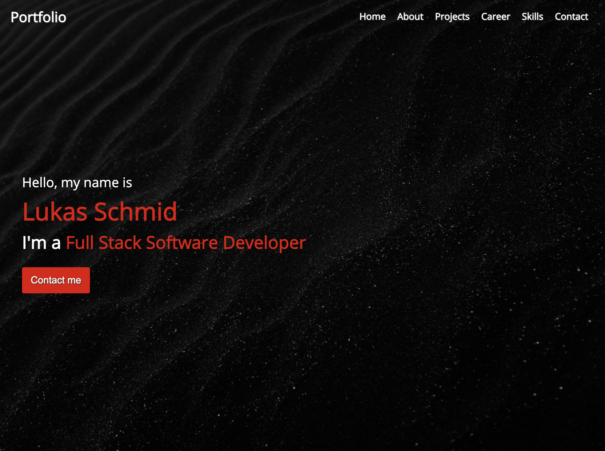 GitHub - lukas-schmid/My-Portfolio: My personal portfolio website ...