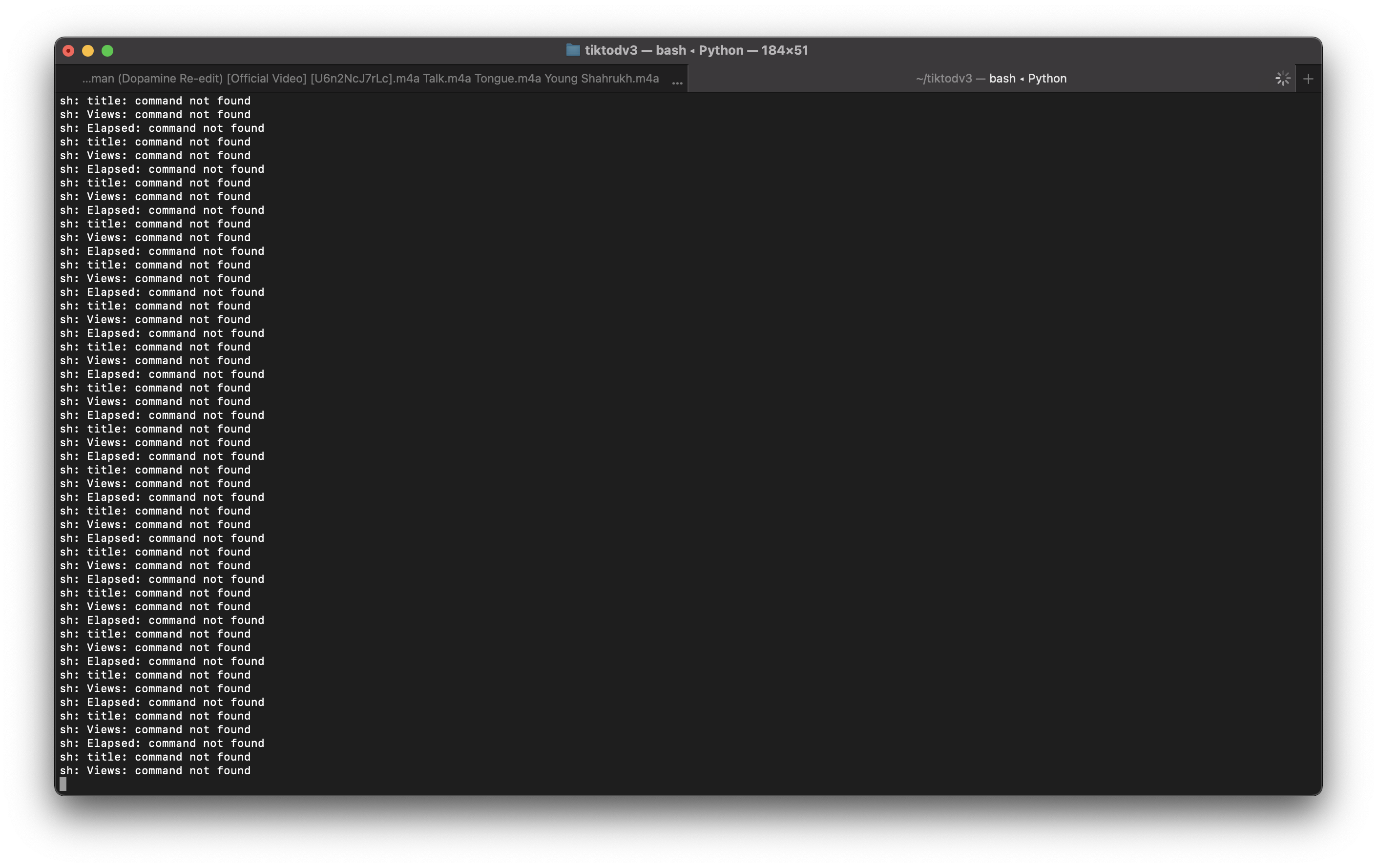 Error · Issue #93 · kangoka/tiktodv3 · GitHub