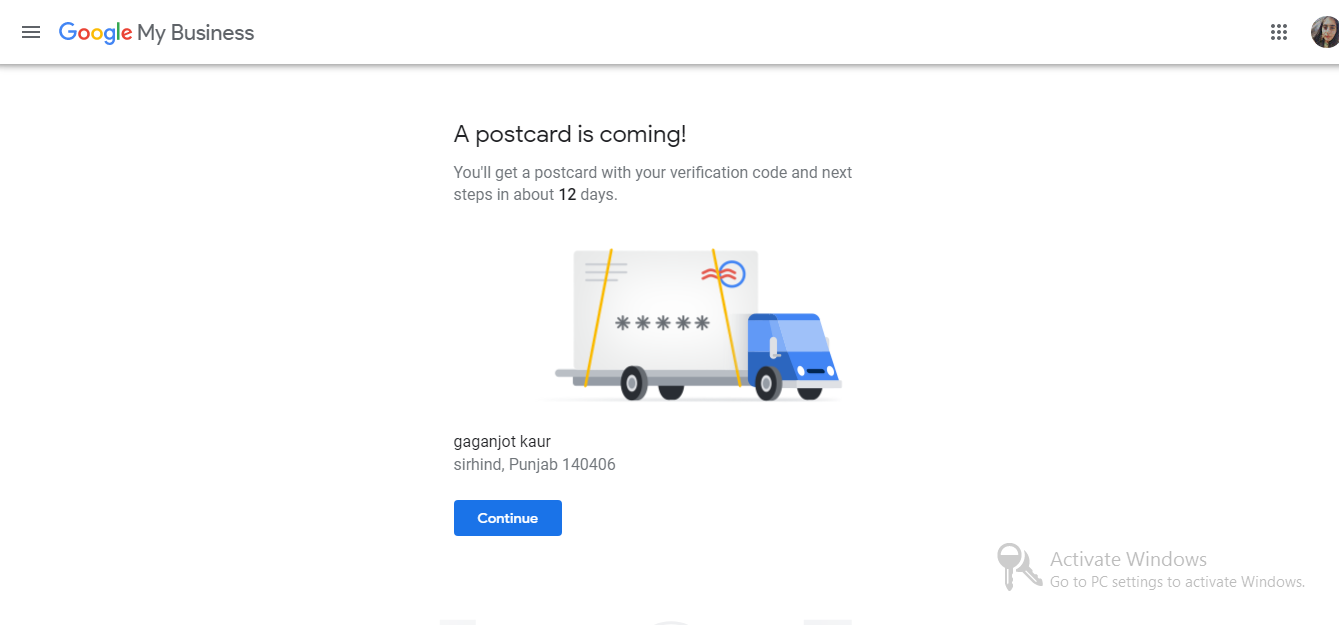 GMB listingverification_Gaganjot Kaur