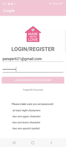 coupleAppLogin