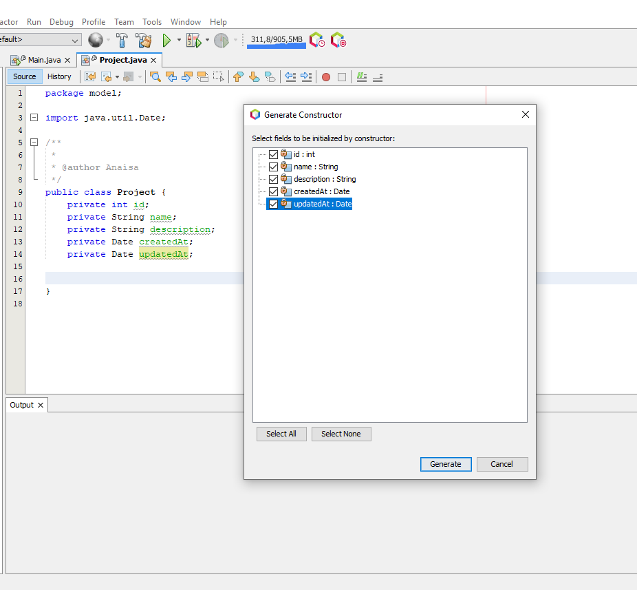 constructor