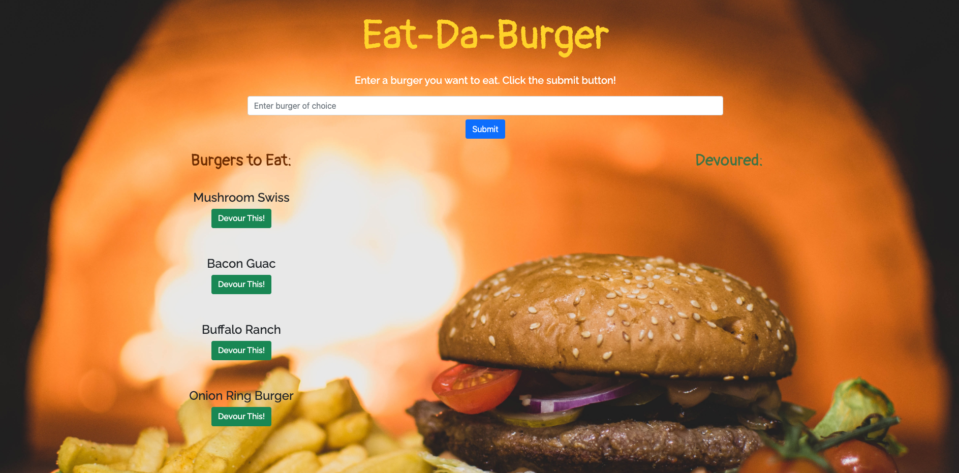 GitHub - trukat/burger_app