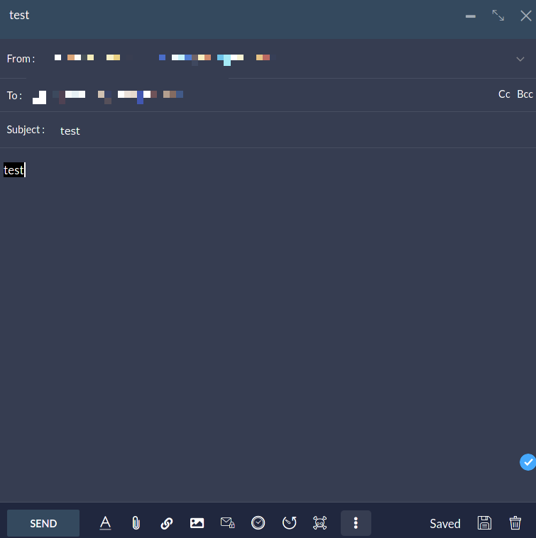 by default composer makes black text black background. · Issue 1471