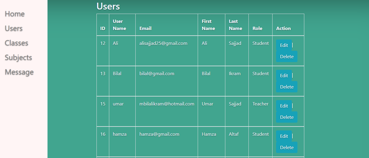 GitHub - hmalisajjad/Student-Management-System: Student management ...