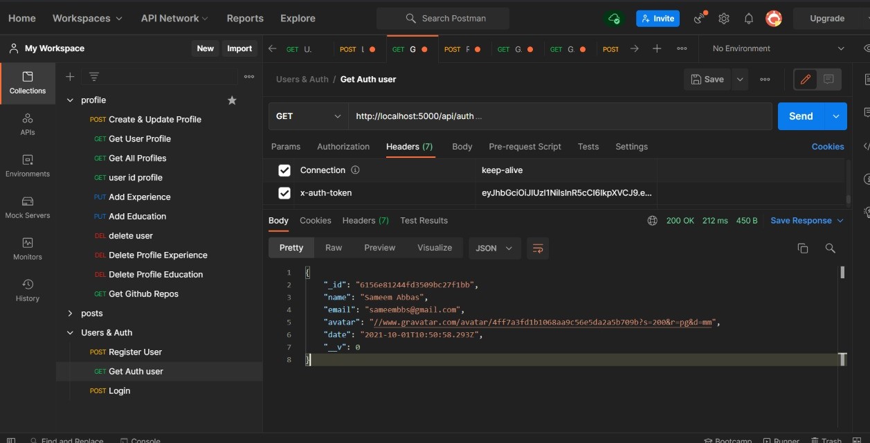 GitHub - sameem786-blip/LinkedIn-Clone-API: I tried to clone the ...