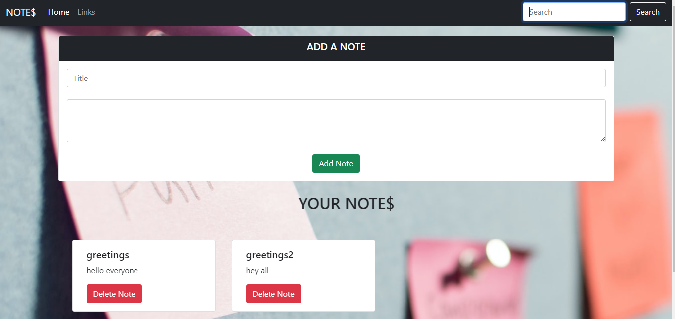GitHub - akshita-sharma8609/Notes-Web-App