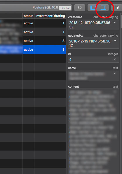 postgresql empty string