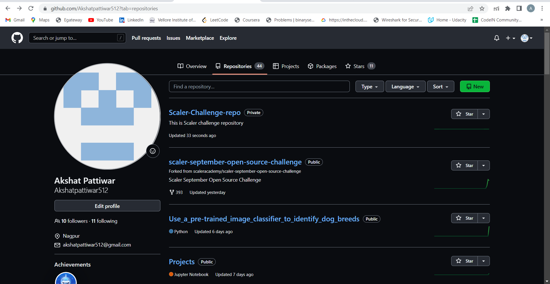 Challenge 1 : Akshat Pattiwar · Issue #127 · scaleracademy/scaler ...