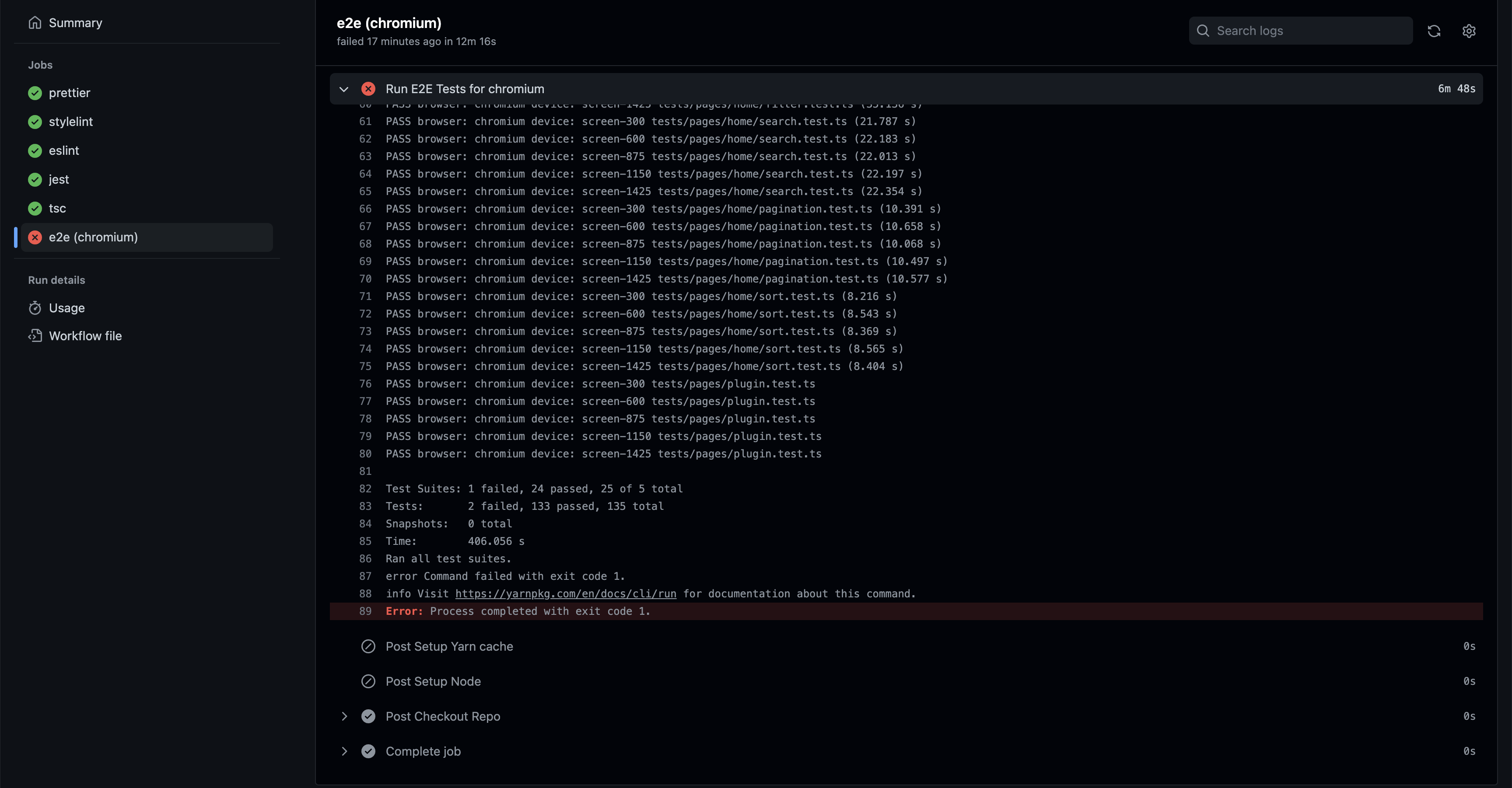 Reduce flakiness for E2E tests · Issue #697 · chanzuckerberg/napari-hub ...